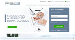 Desktop Screenshot of bioderma-pro.com