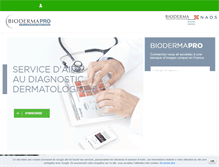 Tablet Screenshot of bioderma-pro.com